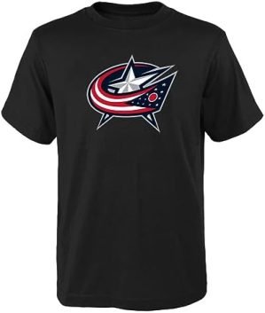 Outerstuff Columbus Blue Jackets Youth Size Team Logo T-Shirt