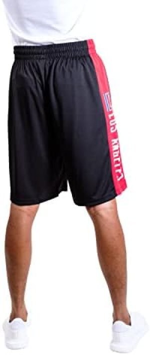 Ultra Game NBA Los Angeles Clippers Soft Workout Basketball Training Shorts