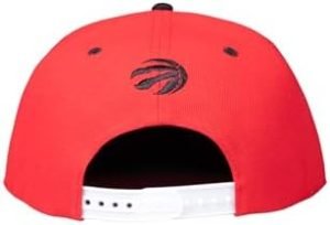 Ultra Game NBA Toronto Raptors Snap Back 3D Embroidered Team Logo Hat