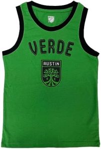 Outerstuff Austin FC Youth Size Striker Team Logo Tank Top Shirt