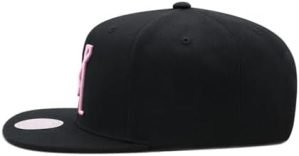 Mitchell & Ness Inter Miami CF MLS Logo Snapback Hat