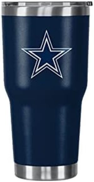 foco NFL unisex NFL Team Logo 30oz Insulated Stainless Steel Travel Mug Tumbler