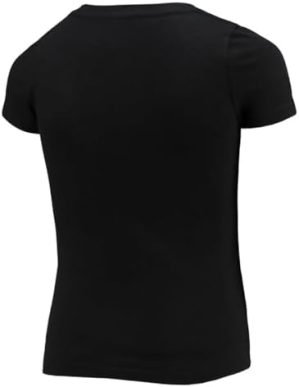 Outerstuff Miami Heat Juniors Girls 4-16 Team Logo V-Neck T-Shirt