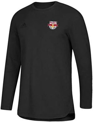 adidas Minnesota United FC MLS Men's Black Authentic Tango Sweat Long Sleeve Training Jersey