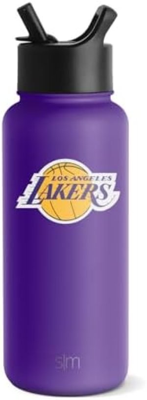 Simple Modern NBA Water Bottle with Straw Lid | 32oz Thermos – All Teams