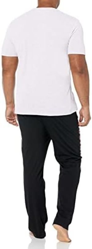 Ultra Game NBA Houston Rockets 2 Piece Super Soft T-Shirt and Lounge Pants Set