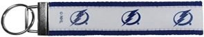 Siskiyou Sports NHL Tampa Bay Lightning Woven Wristlet Key Chain, One Size, Team Colors