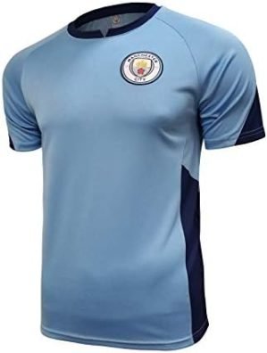 Icon Sports Men's Manchester City Fc Game Day Jersey Inspired Polyshirt