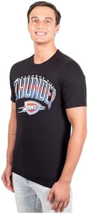 Ultra Game NBA Oklahoma City Thunder Arched Plexi Short Sleeve T-Shirt