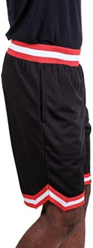 Ultra Game NBA Houston Rockets Active Knit Basketball Training Shorts