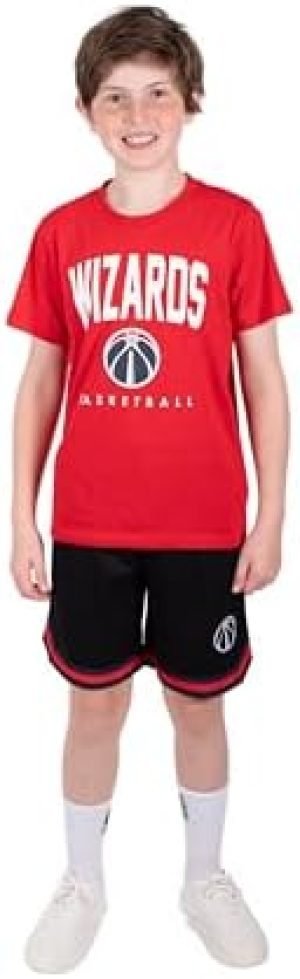Ultra Game NBA Washington Wizards Boys Super Soft Game Time T-Shirt