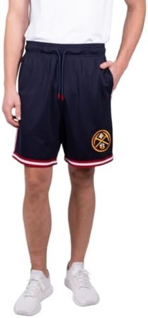 Ultra Game NBA Men's Active Knit 8" Slam Basketball Training Shorts