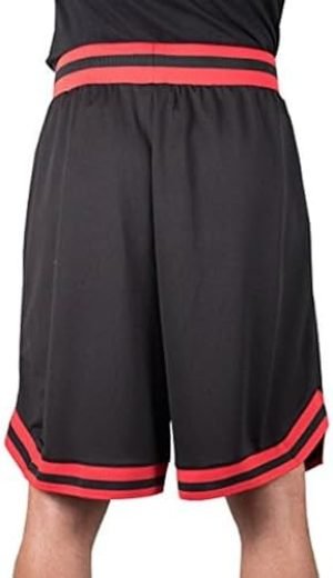 Ultra Game NBA Chicago Bulls Men’s Active Knit Basketball Training Shorts