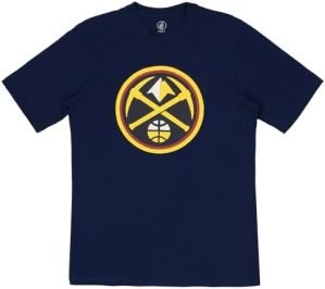 Men’s NBA Denver Nuggets Logo Premium Short Sleeve T-Shirt
