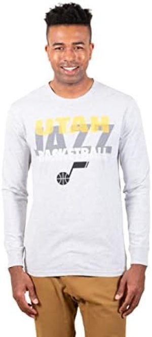 Ultra Game NBA Men's Super Soft Supreme Long Sleeve T-Shirt