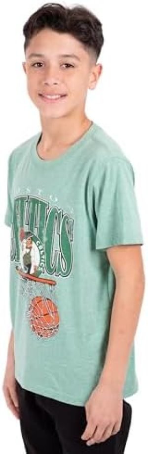 Ultra Game NBA Boston Celtics Youth Super Soft Distressed T-Shirt