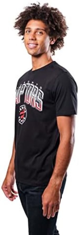 Ultra Game NBA Toronto Raptors Arched Plexi Short Sleeve T-Shirt