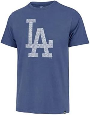 MLB Men's Distressed Imprint Match Team Color Primary Logo Word Mark T-Shirt