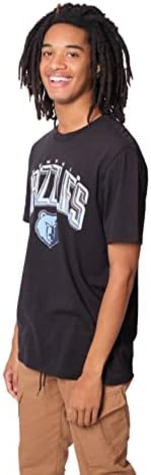 Ultra Game NBA Memphis Grizzlies Arched Plexi Short Sleeve T-Shirt