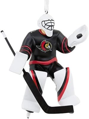 Hallmark NHL Ottawa Senators Goalie Christmas Ornament (0001OSL1756)