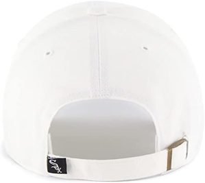 ’47 MLB Chicago White Sox Team Color Primary Logo Clean Up Adjustable Strap Hat