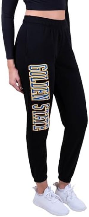 Ultra Game NBA Golden State Warriors Soft Active Fleece Sweatpants Joggers