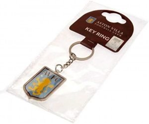 Aston Villa FC Crest Keychain