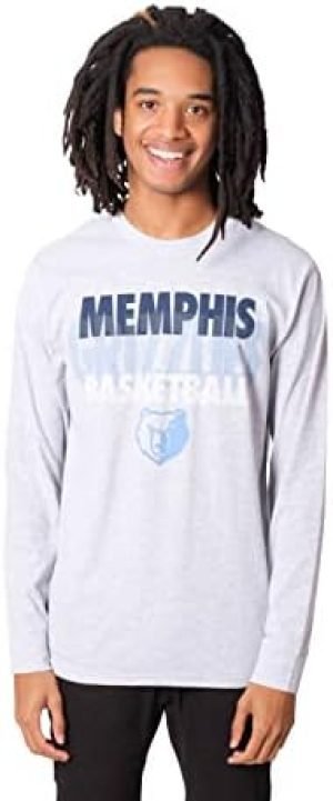 Ultra Game NBA Men's Super Soft Supreme Long Sleeve T-Shirt