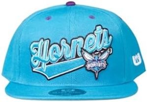 Ultra Game NBA Charlotte Hornets Boys 8-20 Snap Back 3D Embroidered Baseball Hat