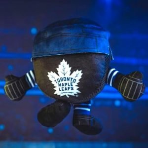 Bleacher Creatures NHL Toronto Maple Leafs 8″ Kuricha Hockey Puck Sitting Plush