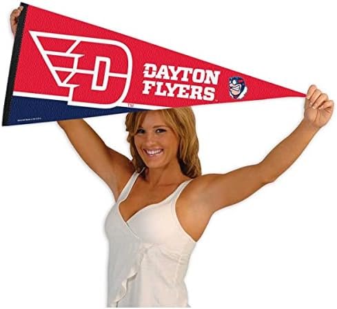 Dayton flyers new logo 12 in x 30 in pennant - sports store history