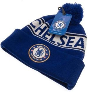 Chelsea FC Authentic EPL Knitted Ski Hat Blue