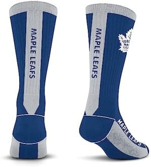 For Bare Feet NHL Toronto Maple Leafs MVP Crew Sock