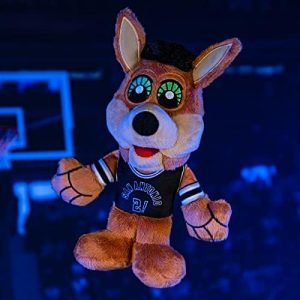 Bleacher Creatures San Antonio Spurs Coyote Mascot 8″ Kuricha Sitting Plush