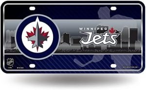 Rico Industries NHL Unisex-Adult Metal License Plate Tag