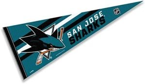WinCraft San Jose Sharks Pennant