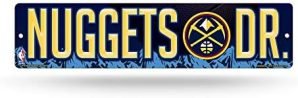 Rico Industries NBA Plastic Street Sign Plastic 4" x 16" Street Sign