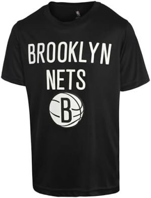 OuterStuff NBA Brooklyn Nets Youth 8-20 Ultimate High Stepper Team T-Shirt