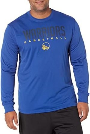 Ultra Game NBA Men's Super Soft Game Day Long Sleeve T-Shirt