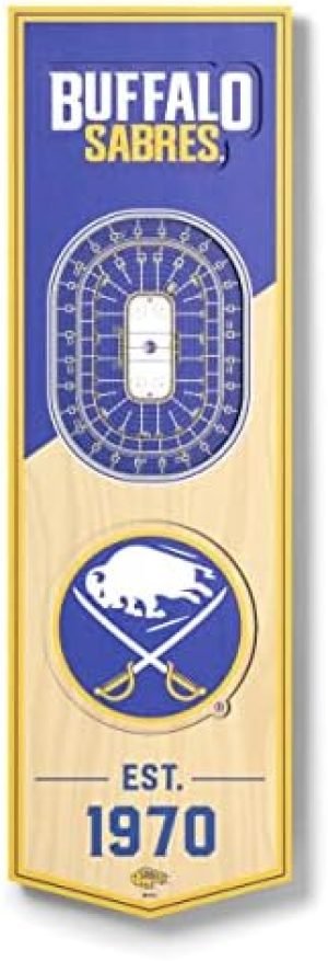 YouTheFan NHL 3D Stadium 6x19 Banner