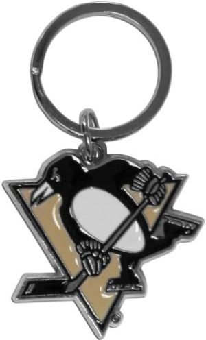 Siskiyou Sports NHL Chrome and Enameled Key Chain