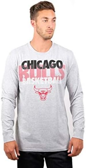 Ultra Game NBA Men's Super Soft Supreme Long Sleeve T-Shirt