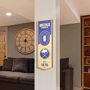 YouTheFan NHL Buffalo Sabres 3D Stadium 6×19 Banner