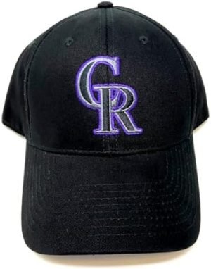 MLB Colorado Rockies MVP Logo Baseball Curved Bill Adjustable Hat