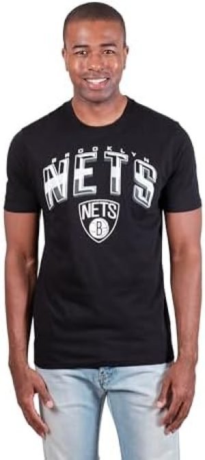 Ultra Game Men's NBA Arched Plexi Short Sleeve T-Shirt