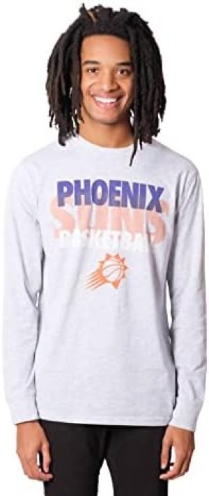 Ultra Game NBA Men's Super Soft Supreme Long Sleeve T-Shirt