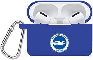 AFFINITY BANDS Brighton & Hove Albion FC Silicone Case Cover Compatible with Apple AirPods Pro (Blue)