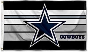 Dallas Cowboys Retro Stripes Large 3x5 Flag