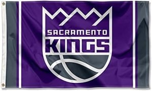 Sacramento Kings Crown Indoor Outdoor Flag