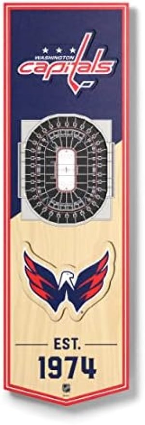 YouTheFan NHL 3D Stadium 6x19 Banner